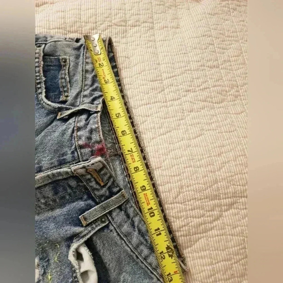 Carmar denim painted distressed jeans - Picture 5 of 8